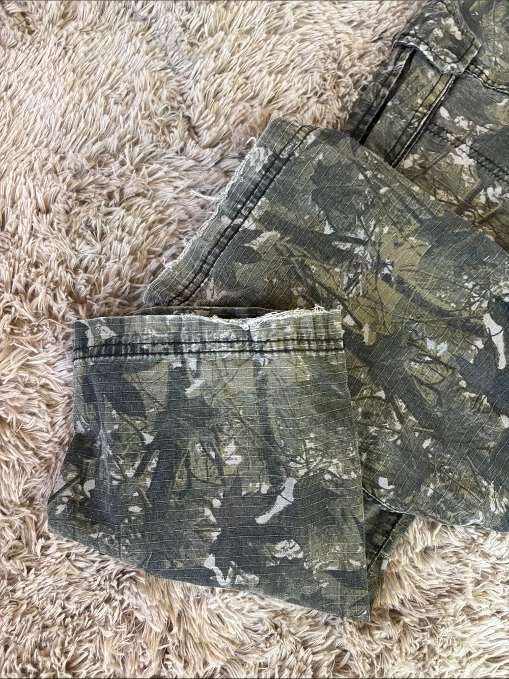 2 Pair Old Navy Baggy Cargo Pants Size 10